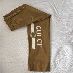 Gucci Men's Tan Joggers